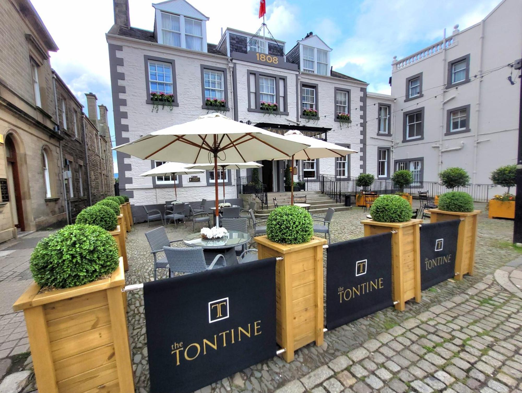 The Tontine Hotel Peebles Exterior foto